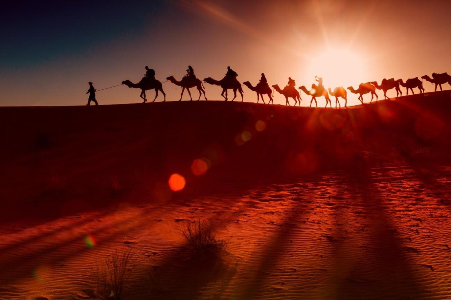 Aladdin Merzouga Camp Exteriör bild
